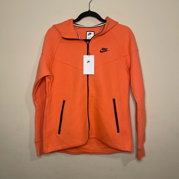 Nike Tech Fleece Windrunner Hoodie Magic Ember/Black - Picture 1 of 10